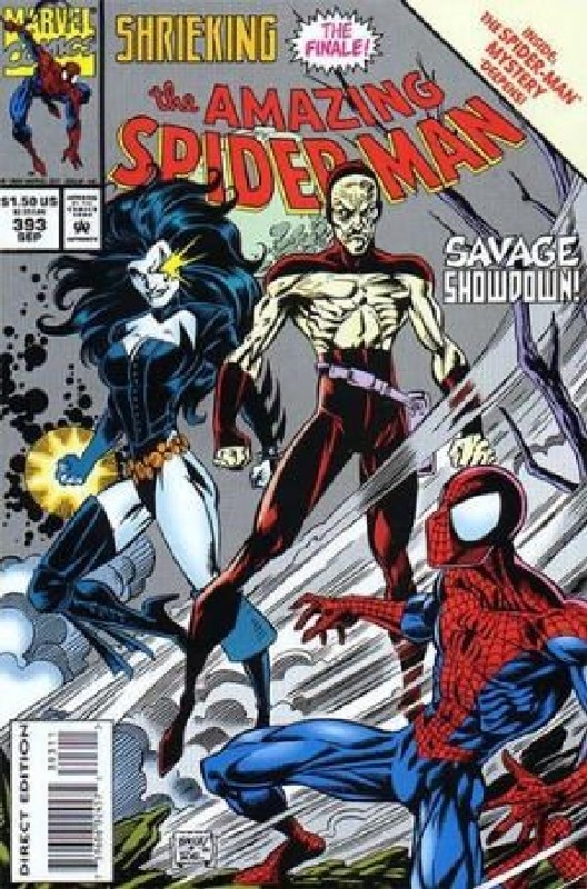 Cover of Amazing Spider-Man (Vol 1) #393. One of 250,000 Vintage American Comics on sale from Krypton!