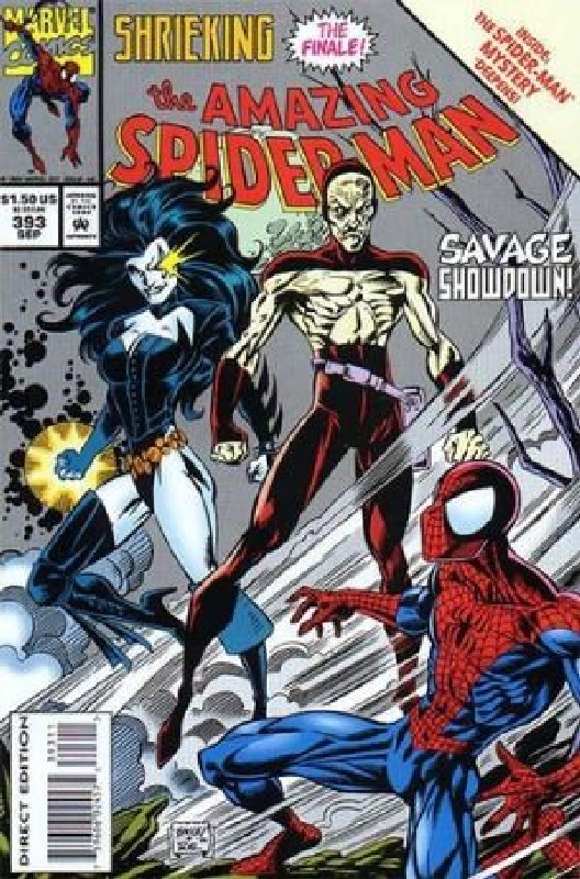 Cover of Amazing Spider-Man (Vol 1) #393. One of 250,000 Vintage American Comics on sale from Krypton!