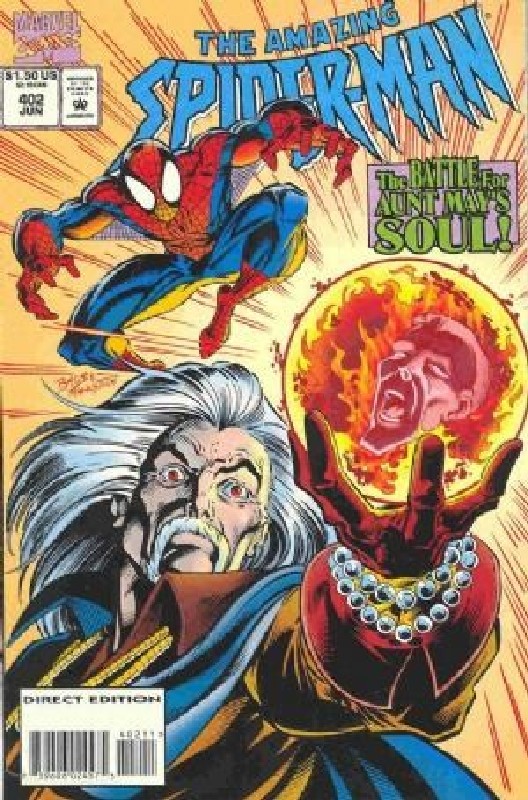 Cover of Amazing Spider-Man (Vol 1) #402. One of 250,000 Vintage American Comics on sale from Krypton!