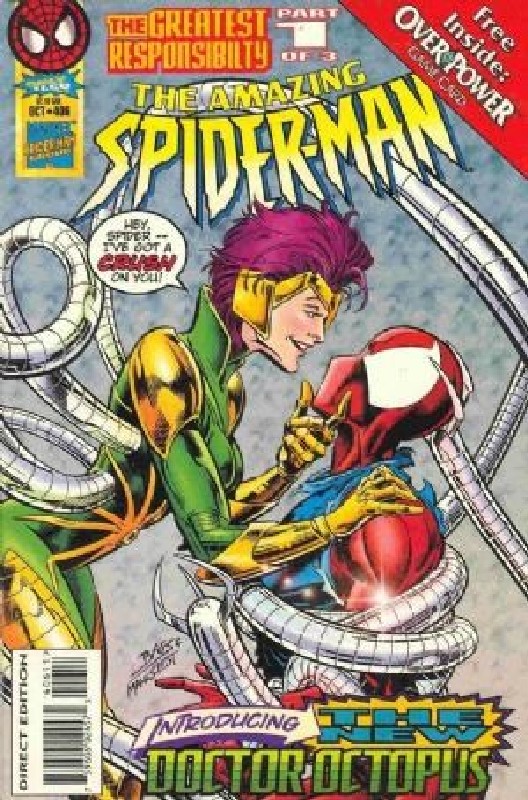 Cover of Amazing Spider-Man (Vol 1) #406. One of 250,000 Vintage American Comics on sale from Krypton!