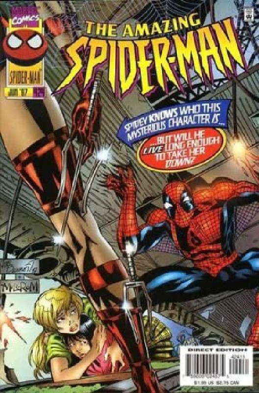 Cover of Amazing Spider-Man (Vol 1) #424. One of 250,000 Vintage American Comics on sale from Krypton!