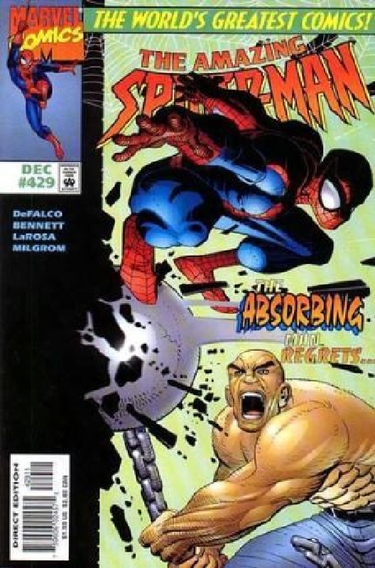 Cover of Amazing Spider-Man (Vol 1) #429. One of 250,000 Vintage American Comics on sale from Krypton!