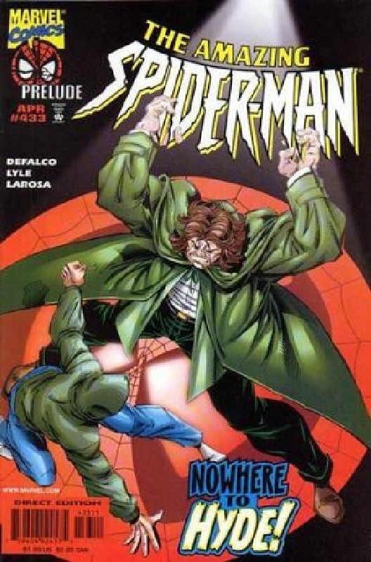 Cover of Amazing Spider-Man (Vol 1) #433. One of 250,000 Vintage American Comics on sale from Krypton!