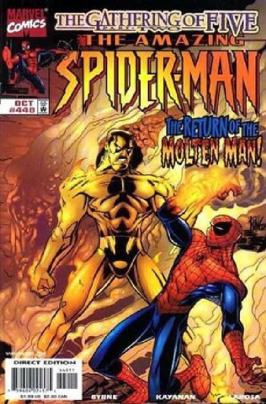 Cover of Amazing Spider-Man (Vol 1) #440. One of 250,000 Vintage American Comics on sale from Krypton!