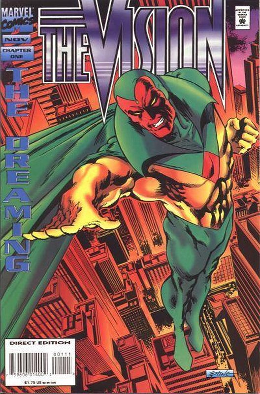 Cover of Vision (1994 Ltd) #1. One of 250,000 Vintage American Comics on sale from Krypton!