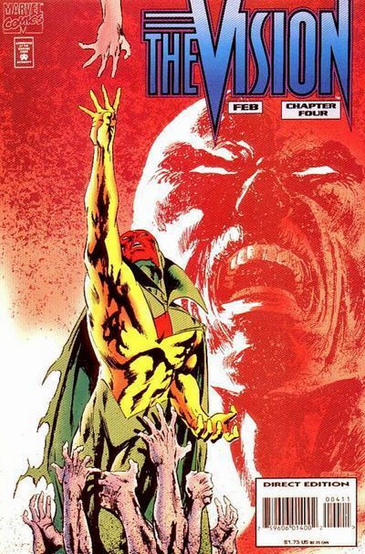 Cover of Vision (1994 Ltd) #4. One of 250,000 Vintage American Comics on sale from Krypton!