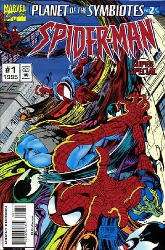 Cover of Spider-Man Super Special (1995 One Shot) #1. One of 250,000 Vintage American Comics on sale from Krypton!