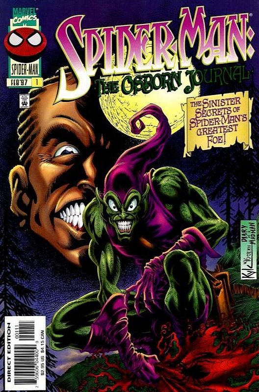Cover of Spider-Man: The Osborn Journal (1997 One Shot) #1. One of 250,000 Vintage American Comics on sale from Krypton!