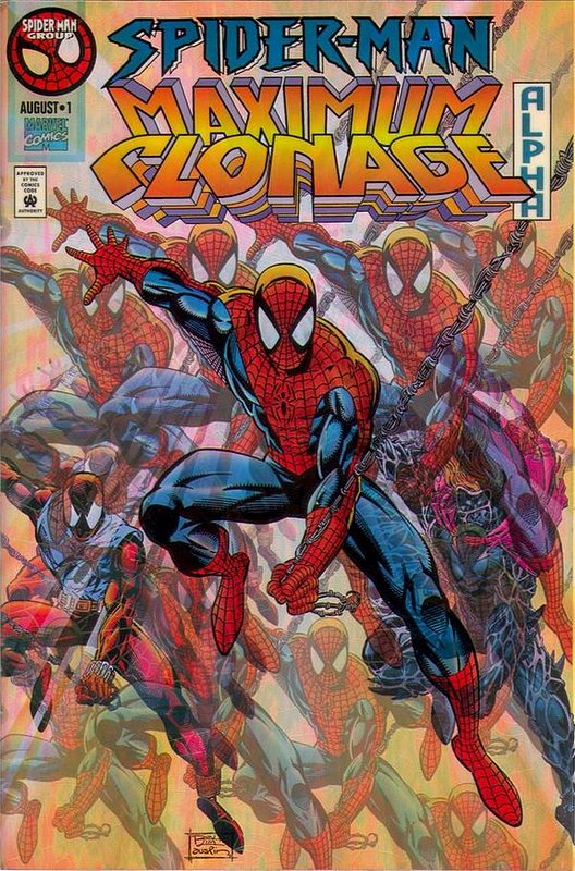 Cover of Spider-Man: Maximum Clonage Alpha #1. One of 250,000 Vintage American Comics on sale from Krypton!