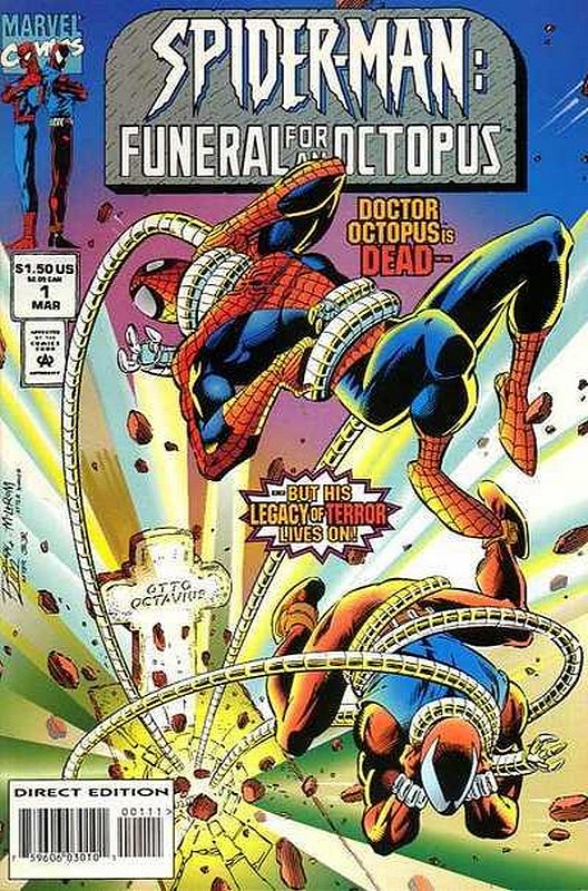 Cover of Spider-Man: Funeral for an Octopus (1995 Ltd) #1. One of 250,000 Vintage American Comics on sale from Krypton!