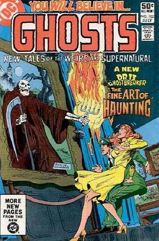 Cover of Ghosts (Vol 1) #102. One of 250,000 Vintage American Comics on sale from Krypton!