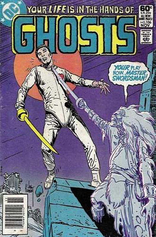 Cover of Ghosts (Vol 1) #106. One of 250,000 Vintage American Comics on sale from Krypton!