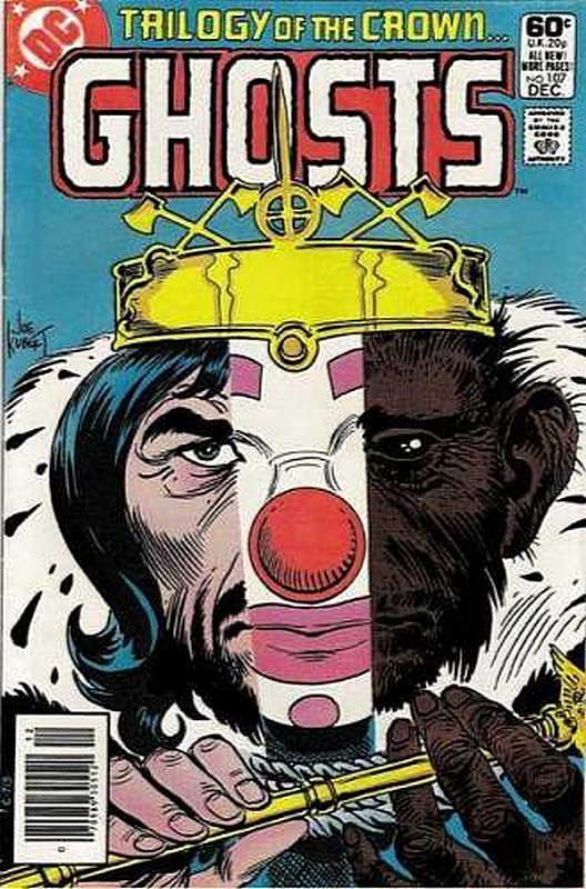 Cover of Ghosts (Vol 1) #107. One of 250,000 Vintage American Comics on sale from Krypton!