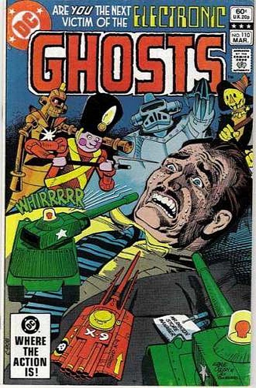 Cover of Ghosts (Vol 1) #110. One of 250,000 Vintage American Comics on sale from Krypton!