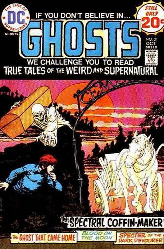 Cover of Ghosts (Vol 1) #31. One of 250,000 Vintage American Comics on sale from Krypton!