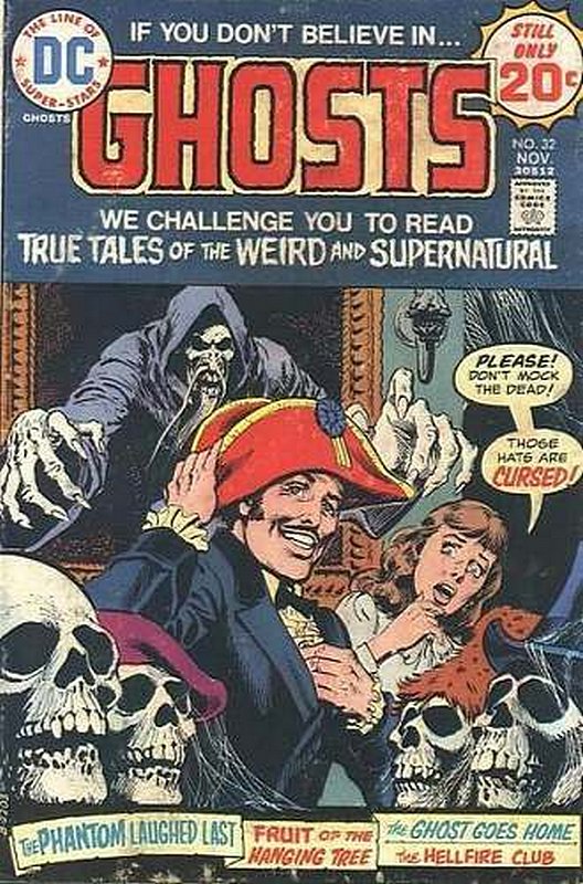 Cover of Ghosts (Vol 1) #32. One of 250,000 Vintage American Comics on sale from Krypton!