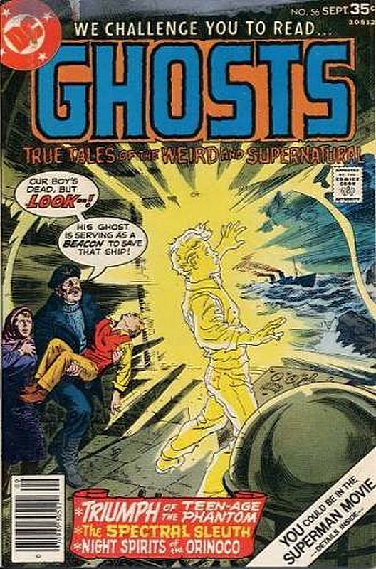 Cover of Ghosts (Vol 1) #56. One of 250,000 Vintage American Comics on sale from Krypton!