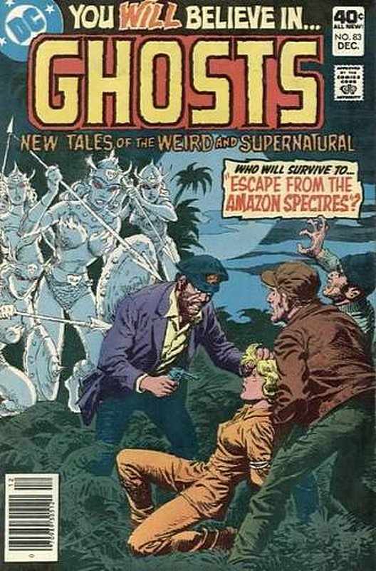 Cover of Ghosts (Vol 1) #83. One of 250,000 Vintage American Comics on sale from Krypton!