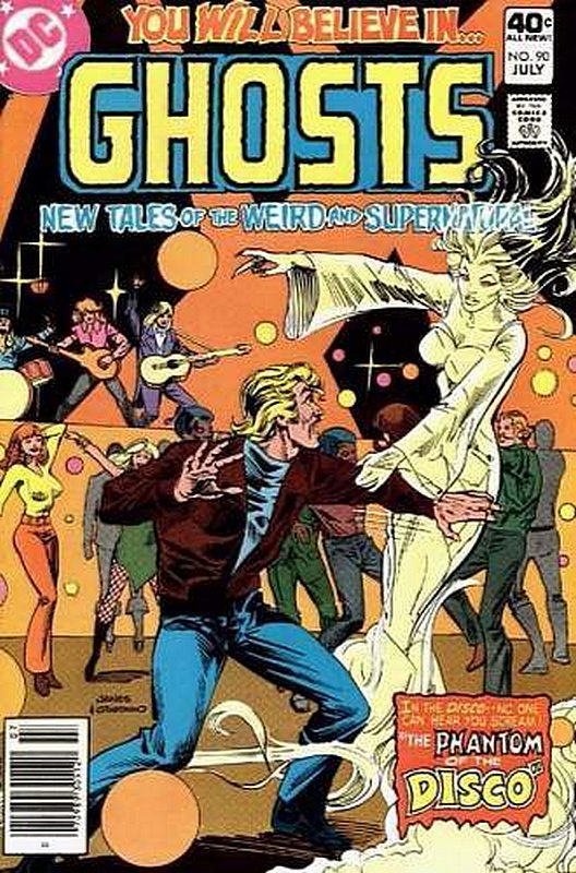 Cover of Ghosts (Vol 1) #90. One of 250,000 Vintage American Comics on sale from Krypton!