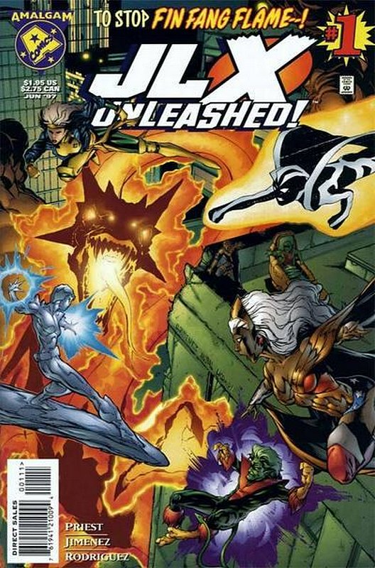 Cover of JLX Unleashed! (1997 One Shot) #1. One of 250,000 Vintage American Comics on sale from Krypton!