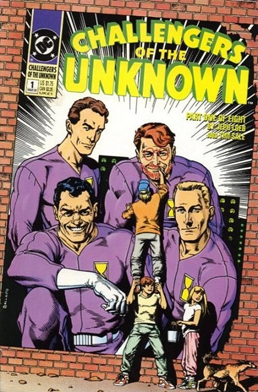 Cover of Challengers of the Unknown (Ltd 1991) #1. One of 250,000 Vintage American Comics on sale from Krypton!
