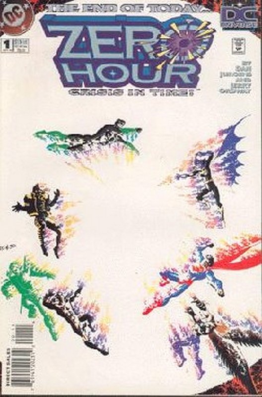 Cover of Zero Hour (1994 Ltd) #1. One of 250,000 Vintage American Comics on sale from Krypton!