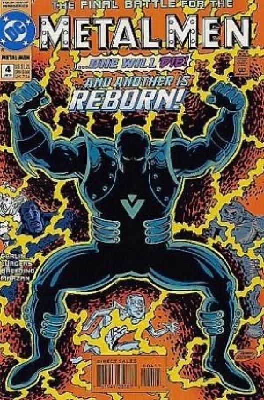 Cover of Metal Men (1994 Ltd) #4. One of 250,000 Vintage American Comics on sale from Krypton!