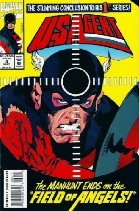 Cover of USAgent (1993 Ltd) #4. One of 250,000 Vintage American Comics on sale from Krypton!