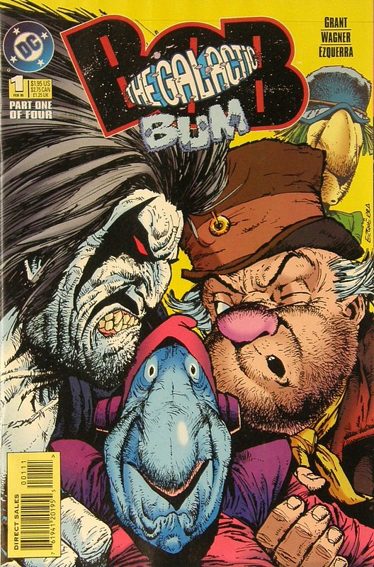 Cover of Bob the Galactic Bum  (1995 Ltd) #1. One of 250,000 Vintage American Comics on sale from Krypton!