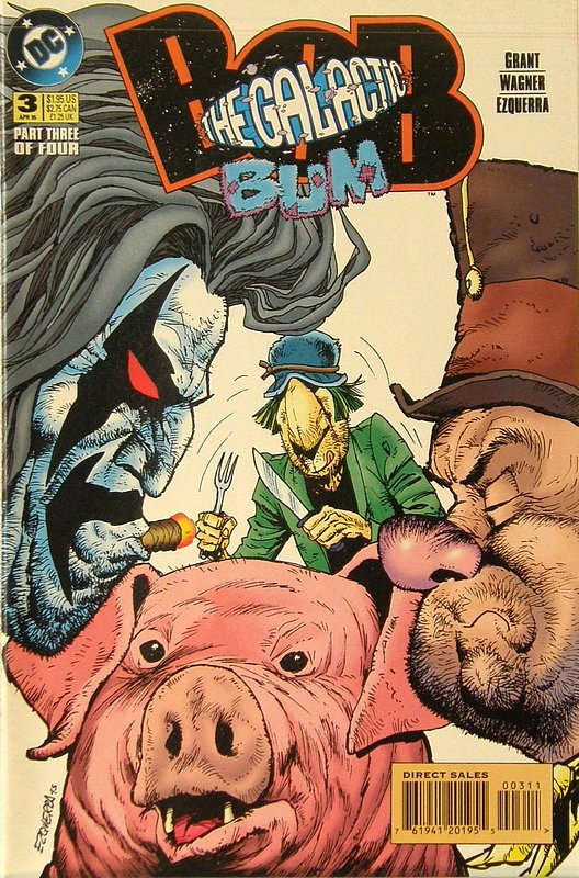 Cover of Bob the Galactic Bum  (1995 Ltd) #3. One of 250,000 Vintage American Comics on sale from Krypton!