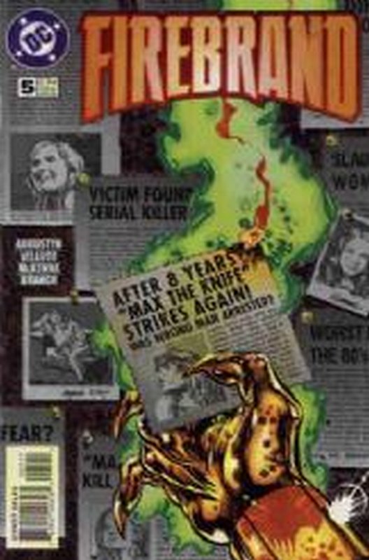 Cover of Firebrand (Vol 1) #5. One of 250,000 Vintage American Comics on sale from Krypton!