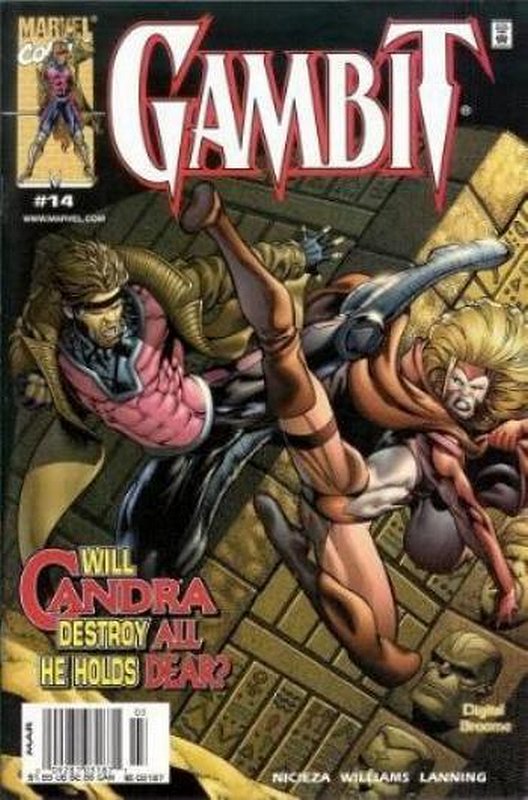 Cover of Gambit (Vol 1) #14. One of 250,000 Vintage American Comics on sale from Krypton!