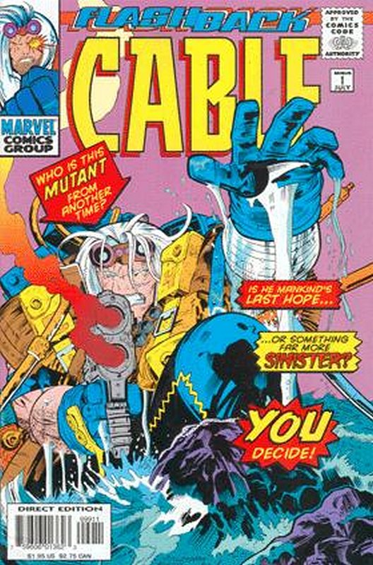 Cover of Cable (Vol 1) #-1. One of 250,000 Vintage American Comics on sale from Krypton!