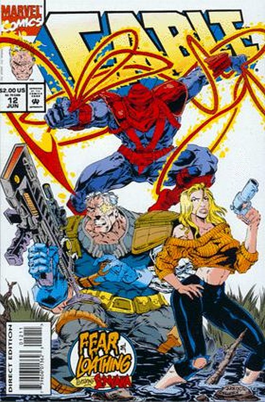 Cover of Cable (Vol 1) #12. One of 250,000 Vintage American Comics on sale from Krypton!
