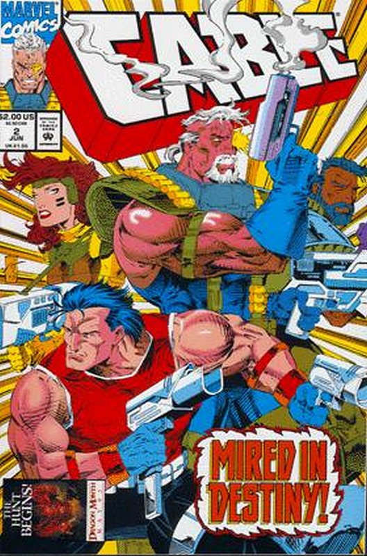 Cover of Cable (Vol 1) #2. One of 250,000 Vintage American Comics on sale from Krypton!