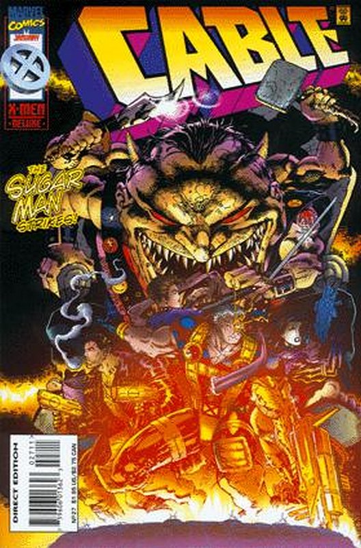 Cover of Cable (Vol 1) #27. One of 250,000 Vintage American Comics on sale from Krypton!