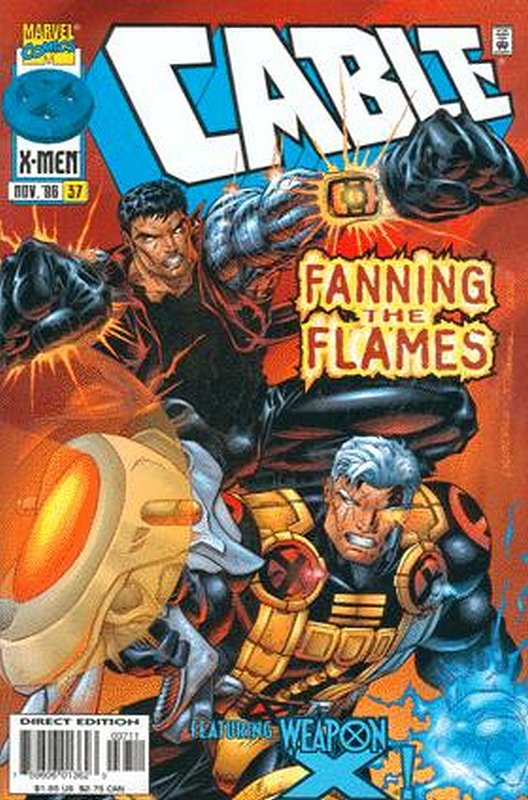 Cover of Cable (Vol 1) #37. One of 250,000 Vintage American Comics on sale from Krypton!