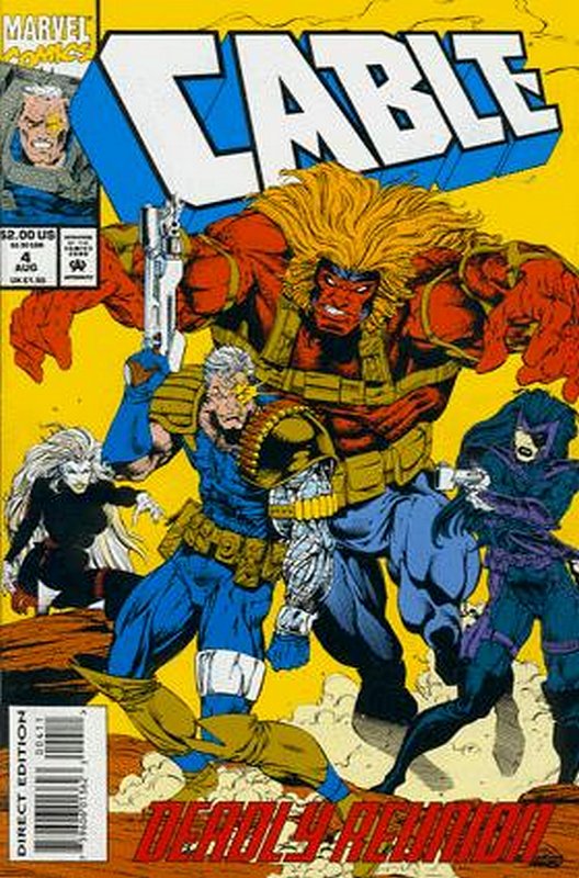 Cover of Cable (Vol 1) #4. One of 250,000 Vintage American Comics on sale from Krypton!