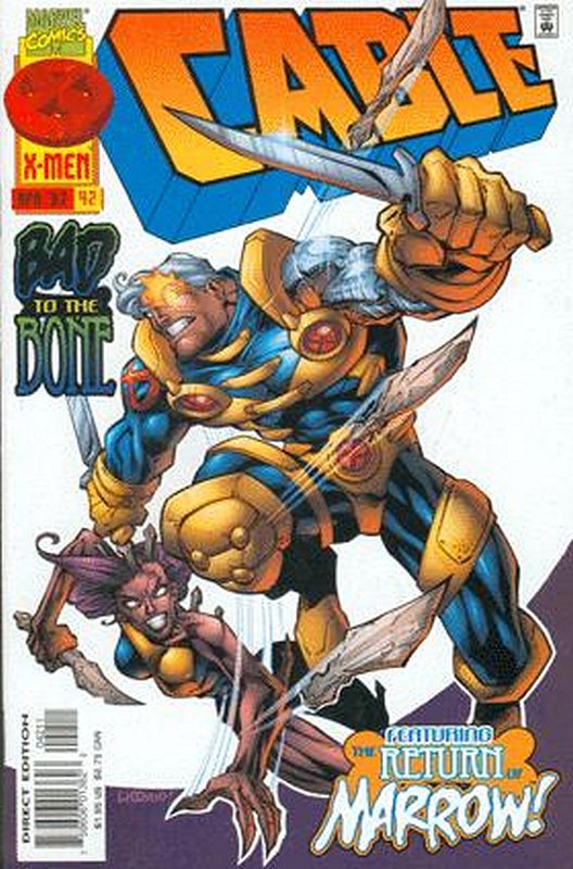Cover of Cable (Vol 1) #42. One of 250,000 Vintage American Comics on sale from Krypton!