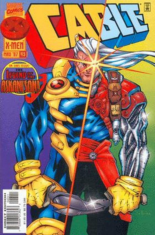 Cover of Cable (Vol 1) #43. One of 250,000 Vintage American Comics on sale from Krypton!