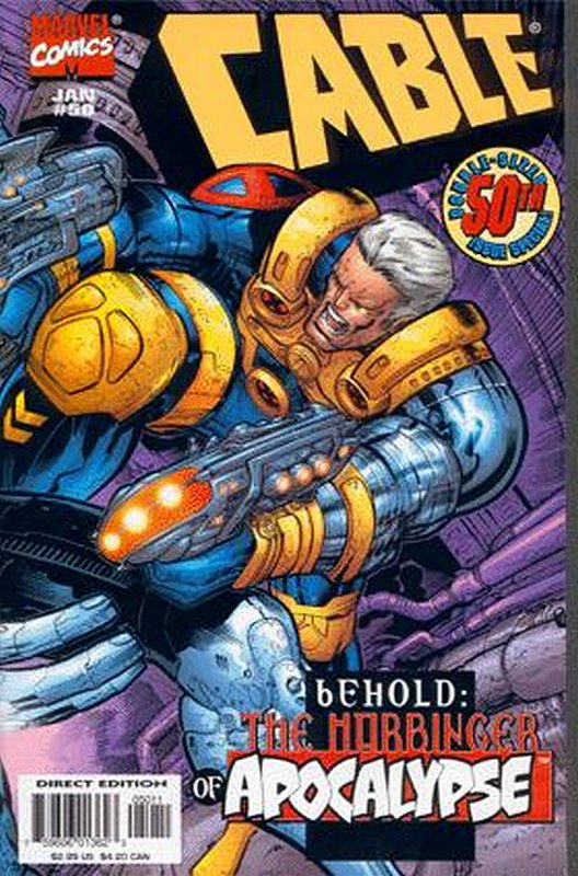 Cover of Cable (Vol 1) #50. One of 250,000 Vintage American Comics on sale from Krypton!