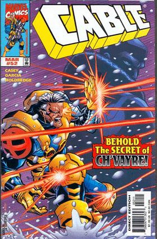 Cover of Cable (Vol 1) #52. One of 250,000 Vintage American Comics on sale from Krypton!