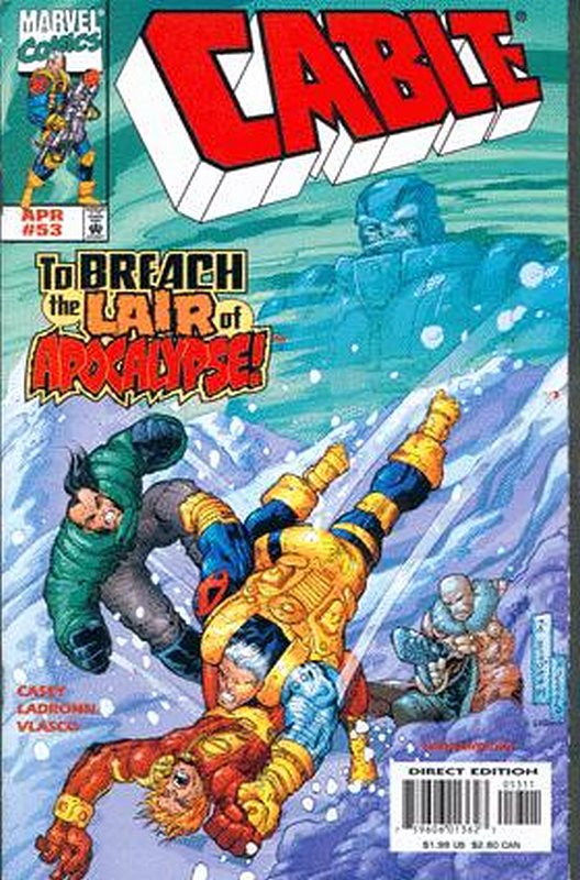 Cover of Cable (Vol 1) #53. One of 250,000 Vintage American Comics on sale from Krypton!