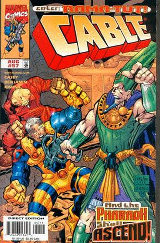Cover of Cable (Vol 1) #57. One of 250,000 Vintage American Comics on sale from Krypton!
