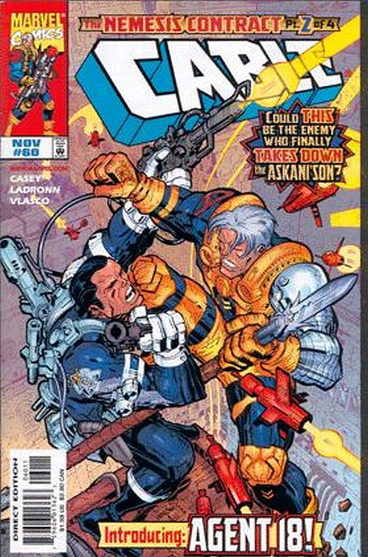 Cover of Cable (Vol 1) #60. One of 250,000 Vintage American Comics on sale from Krypton!