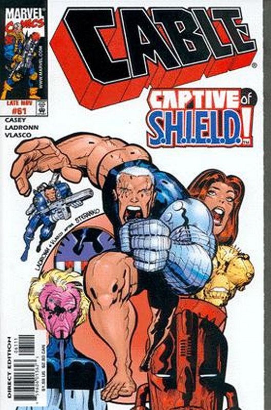 Cover of Cable (Vol 1) #61. One of 250,000 Vintage American Comics on sale from Krypton!