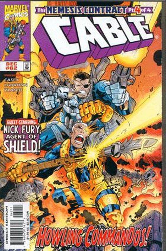 Cover of Cable (Vol 1) #62. One of 250,000 Vintage American Comics on sale from Krypton!