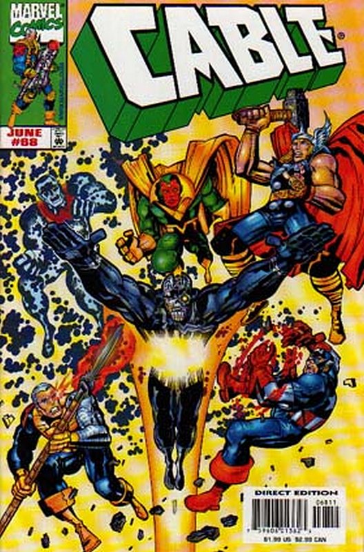 Cover of Cable (Vol 1) #68. One of 250,000 Vintage American Comics on sale from Krypton!