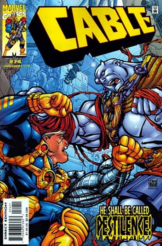 Cover of Cable (Vol 1) #74. One of 250,000 Vintage American Comics on sale from Krypton!