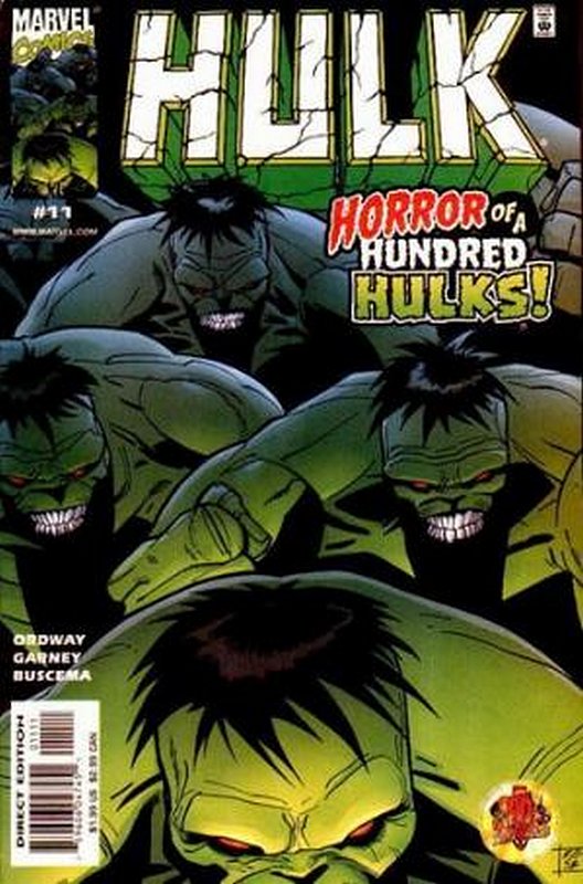 Cover of Incredible Hulk (Vol 3) #11. One of 250,000 Vintage American Comics on sale from Krypton!
